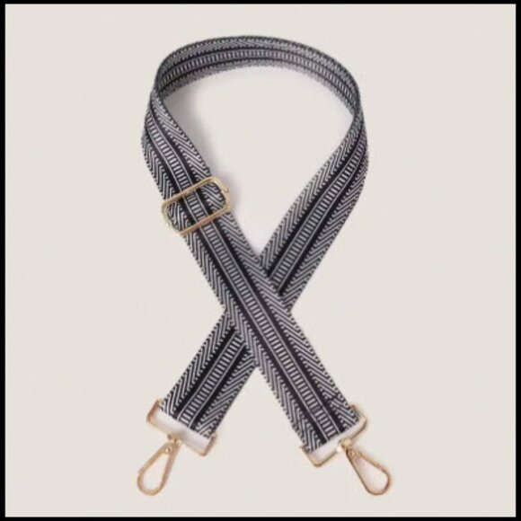 NWT - Black & White Shoulder Strap - Never Used!!!! - Picture 1 of 3